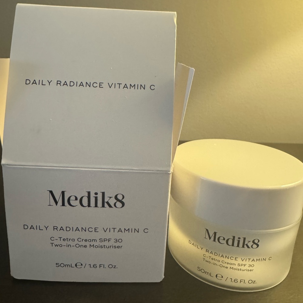 Medik8 Daily Radiance Vitamin C Tetra Cream 50 ml 1.7 oz Full Size NIB